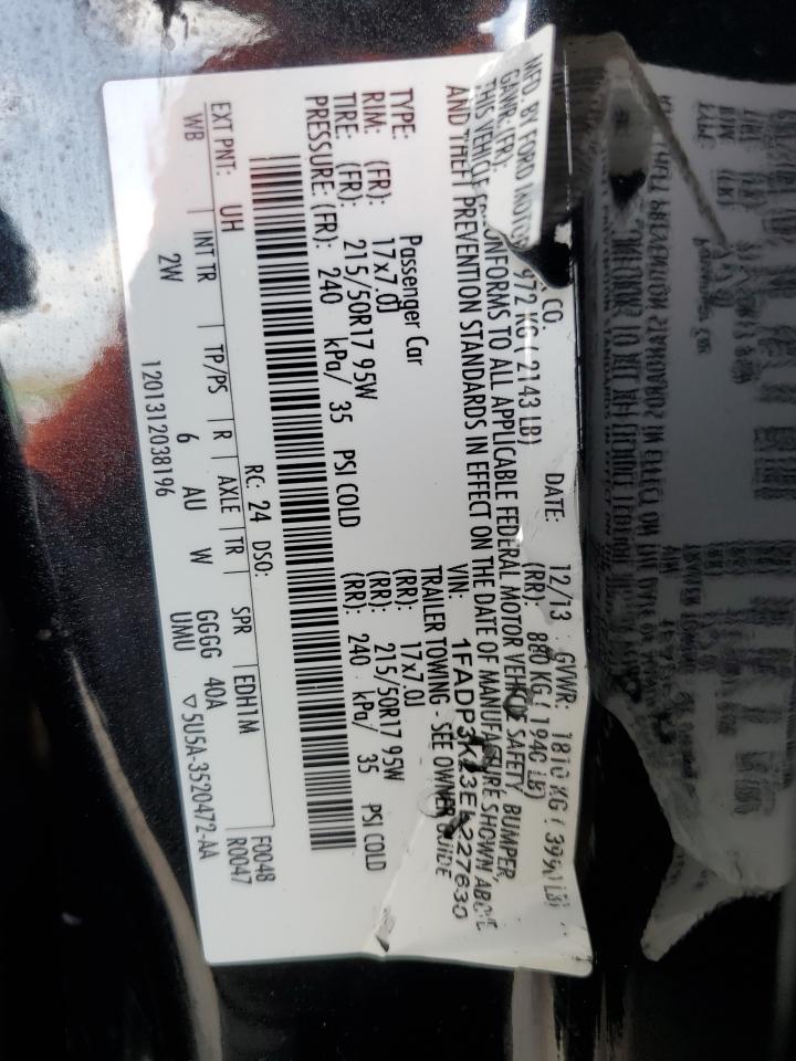 2013 Hyundai Sonata Se VIN: 5NPEC4ACXDH784192 Lot: 62586785