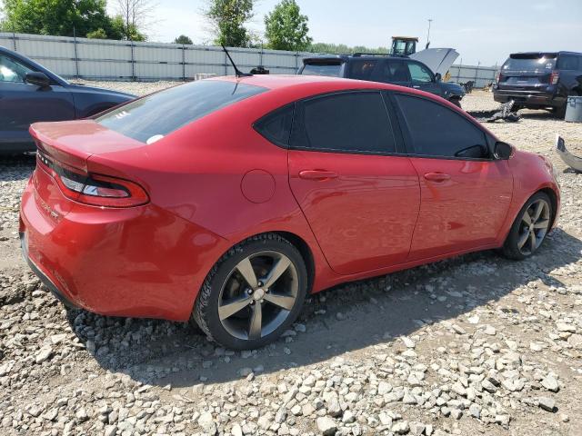  DODGE DART 2015 Czerwony