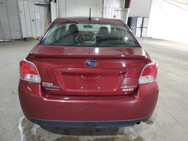  SUBARU IMPREZA 2016 Красный