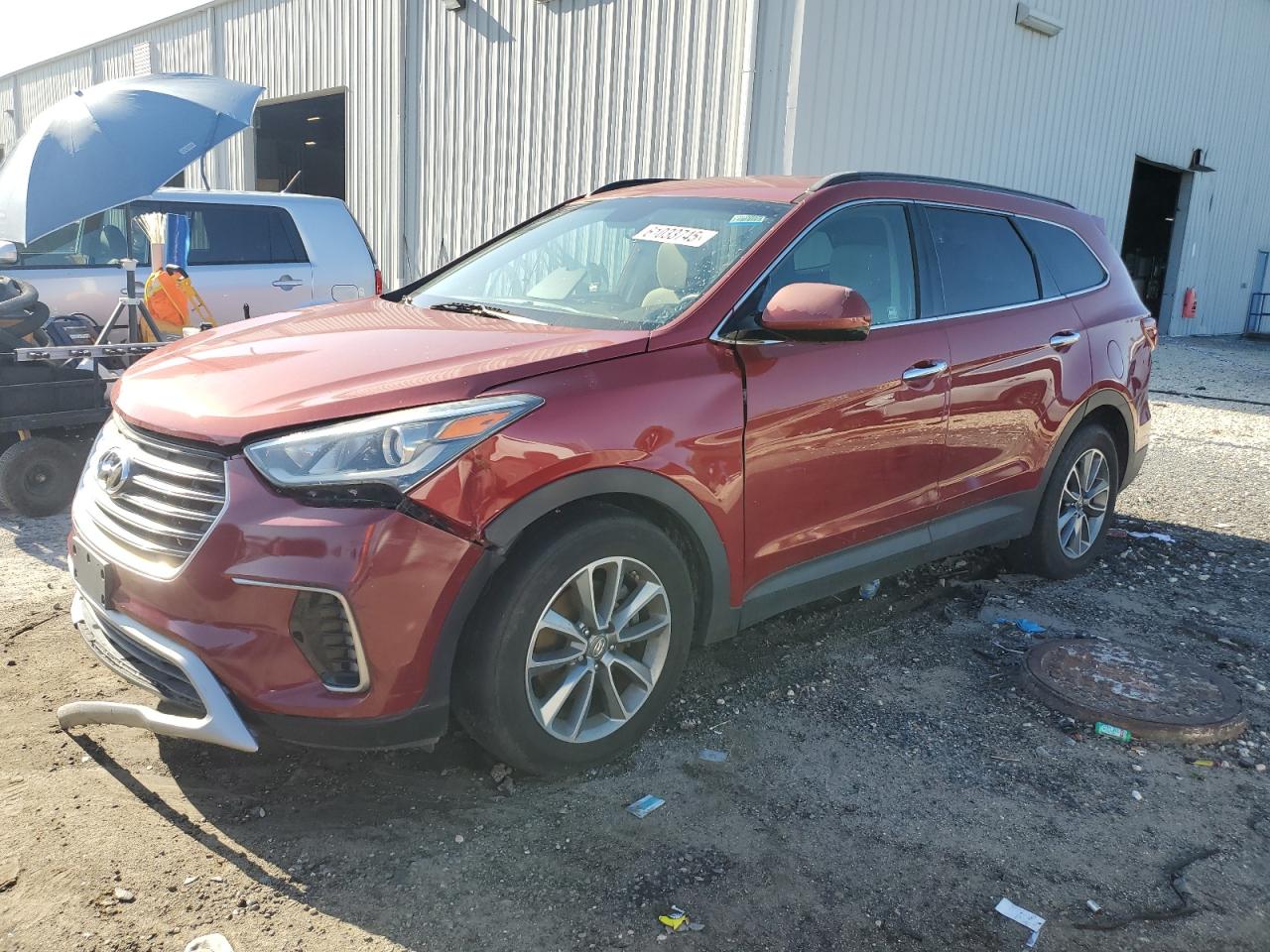 2017 Hyundai Santa Fe Se იყიდება Jacksonville-ში, FL - Front End