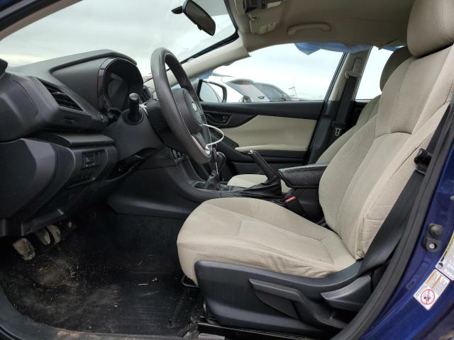  SUBARU IMPREZA 2018 Синій