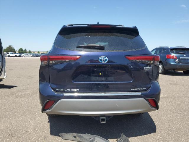  TOYOTA HIGHLANDER 2021 Granatowy