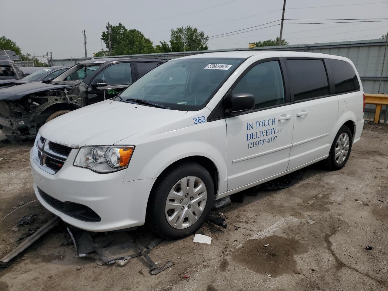 2016 Dodge Grand Caravan Se იყიდება Dyer-ში, IN - Minor Dent/Scratches