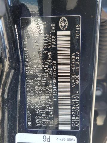 2015 TOYOTA CAMRY HYBRID  