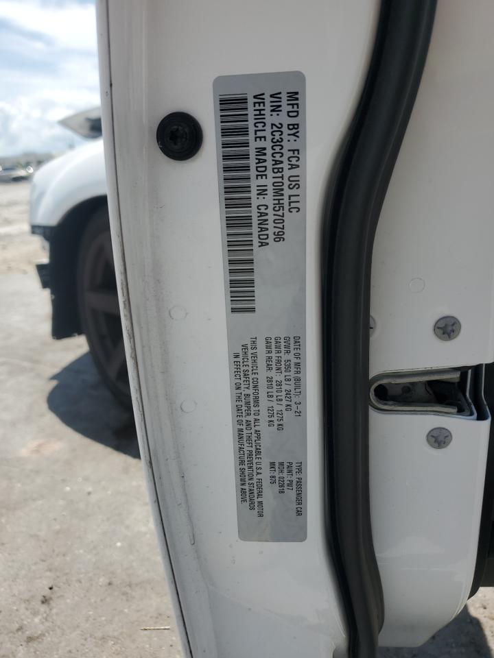 2021 Chrysler 300 S VIN: 2C3CCABT0MH570796 Lot: 62633085