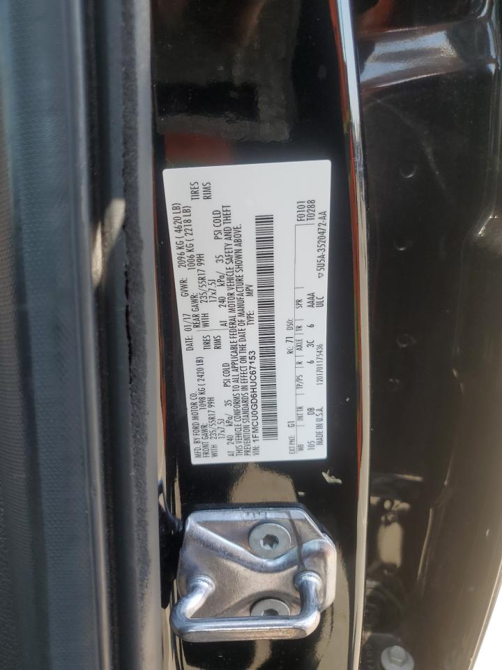 FORD ESCAPE 2017 VIN 1FMCU0GD6HUC67153 photo 13