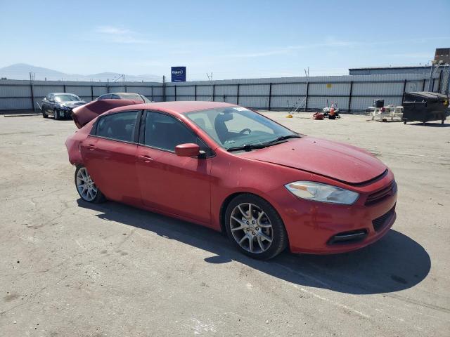  DODGE DART 2013 Czerwony