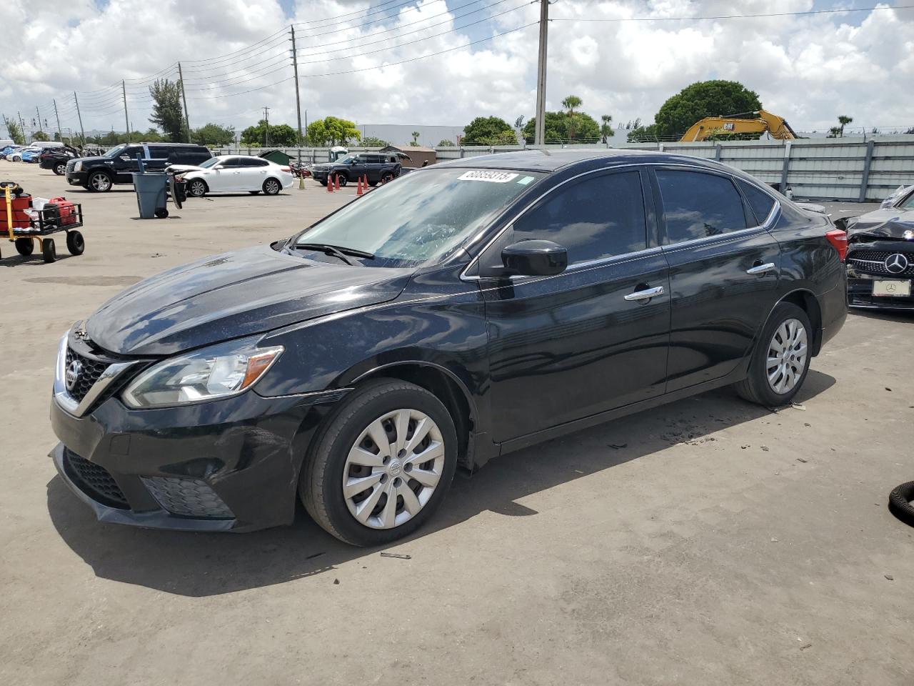 2016 Nissan Sentra S იყიდება Miami-ში, FL - Front End