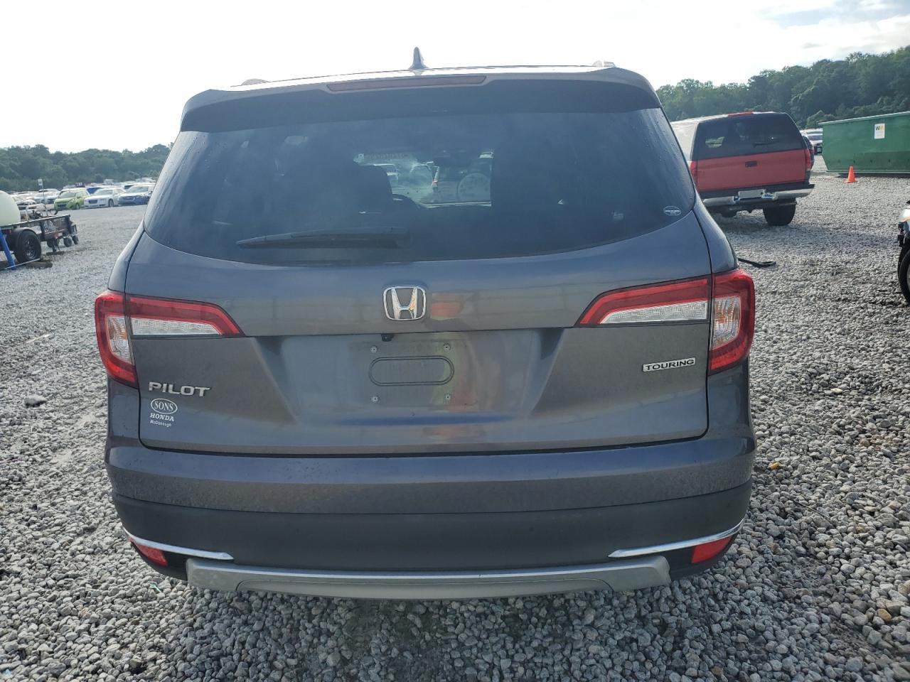 2021 Honda Pilot Touring VIN: 5FNYF5H60MB024751 Lot: 61202525