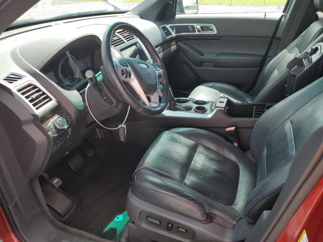  FORD EXPLORER 2013 Czerwony