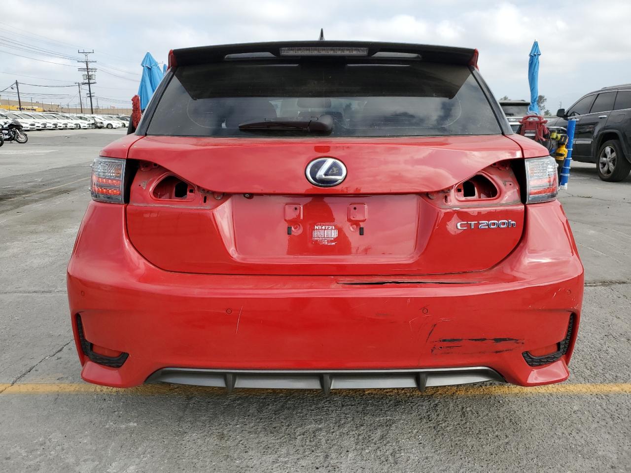 2014 Lexus Ct 200 VIN: JTHKD5BH4E2181336 Lot: 61434545