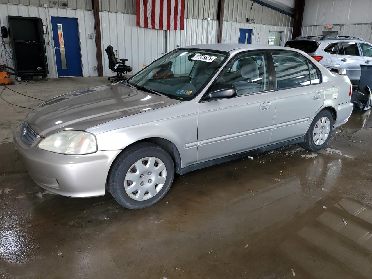 2000 Honda Civic Base იყიდება West Mifflin-ში, PA - Minor Dent/Scratches