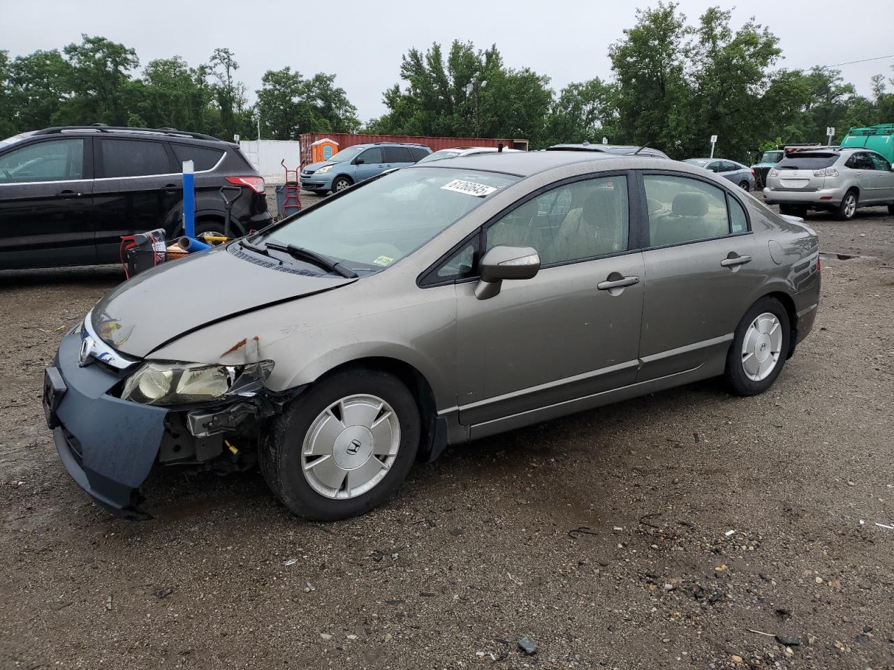 2007 Honda Civic Hybrid იყიდება Baltimore-ში, MD - Front End