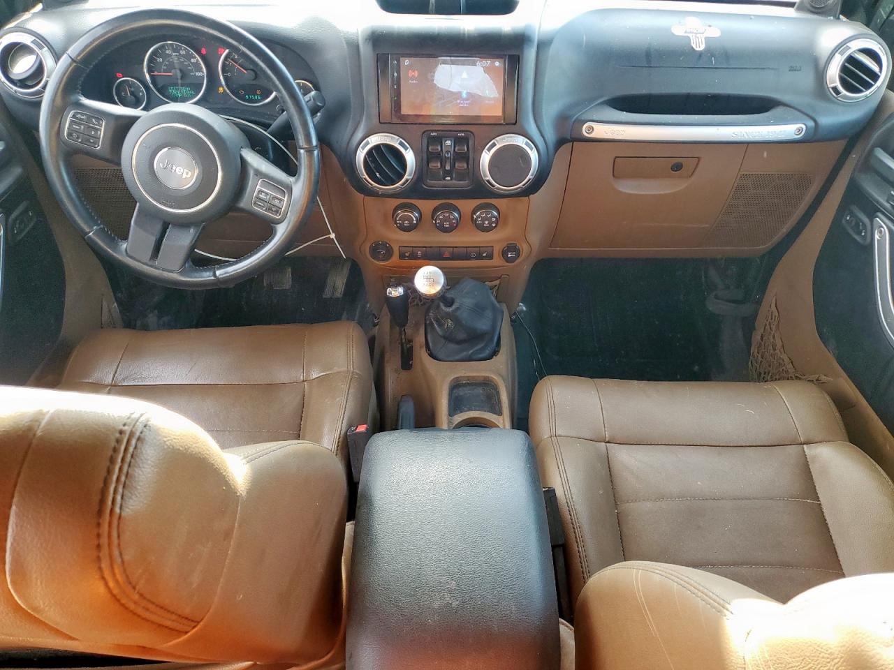 2012 Jeep Wrangler Unlimited Sahara VIN: 1C4BJWEG4CL199801 Lot: 62294235