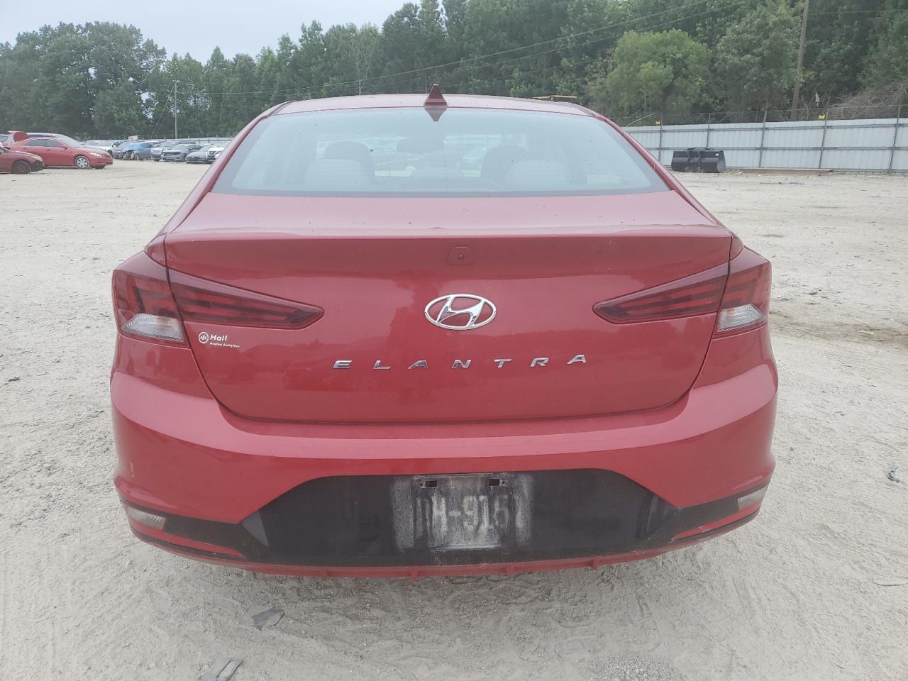 2019 Hyundai Elantra Sel VIN: KMHD84LF1KU87533 Lot: 61830435