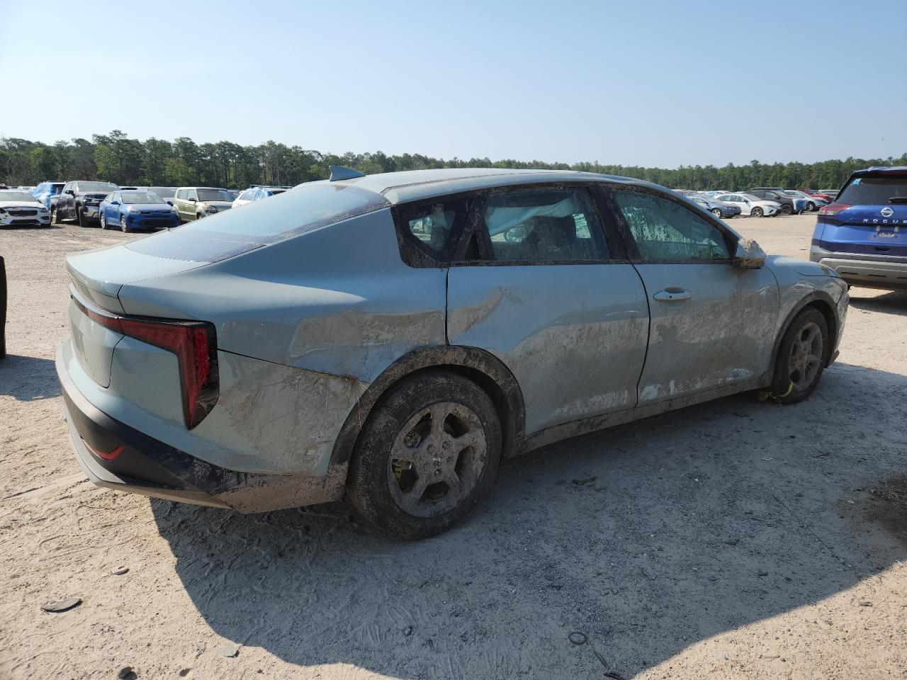 2025 Kia K4 Lx grey null gas 3KPFT4DE1SE061379 photo #4