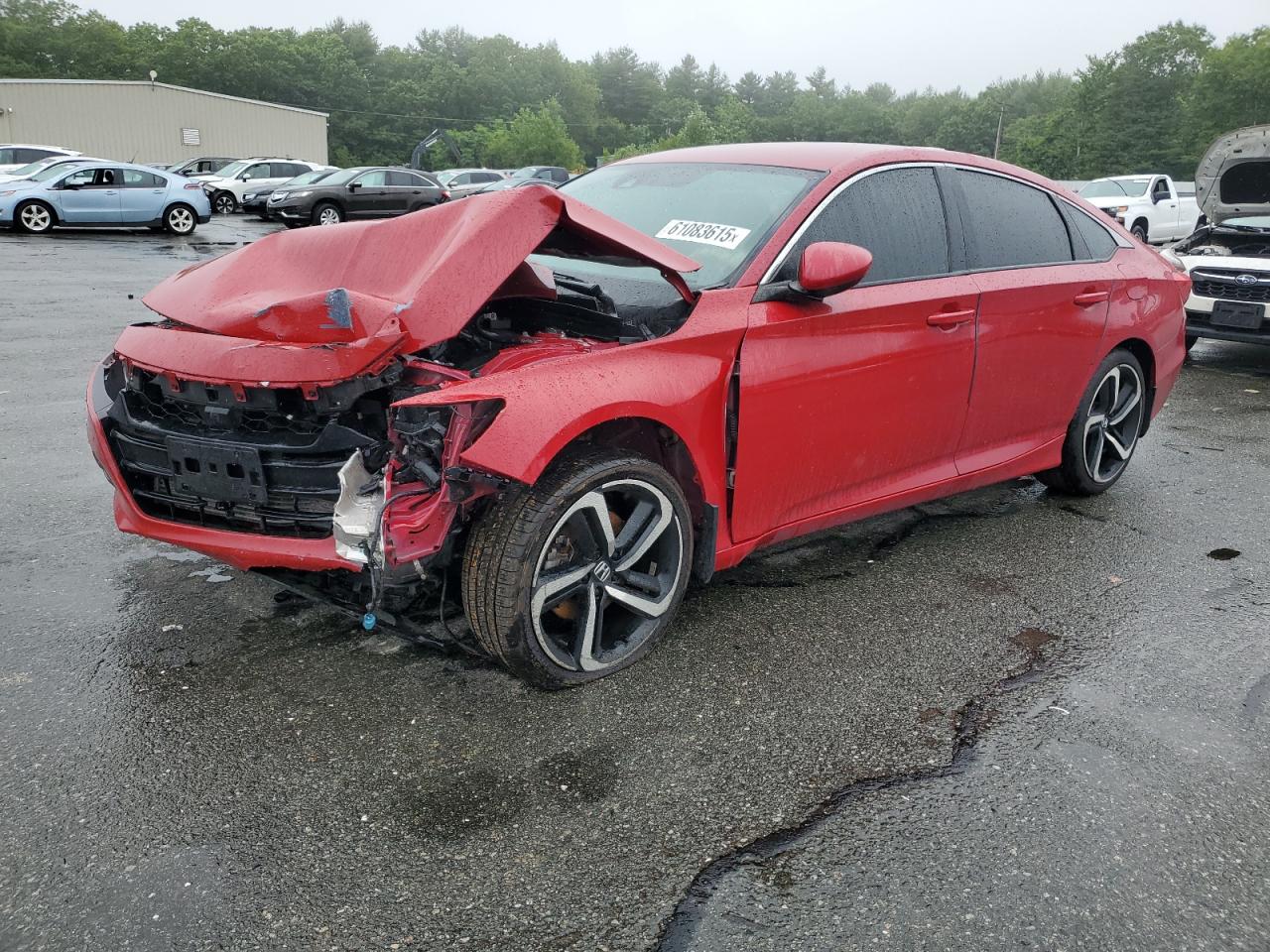 2018 Honda Accord Sport на продаже в Exeter, RI - Front End
