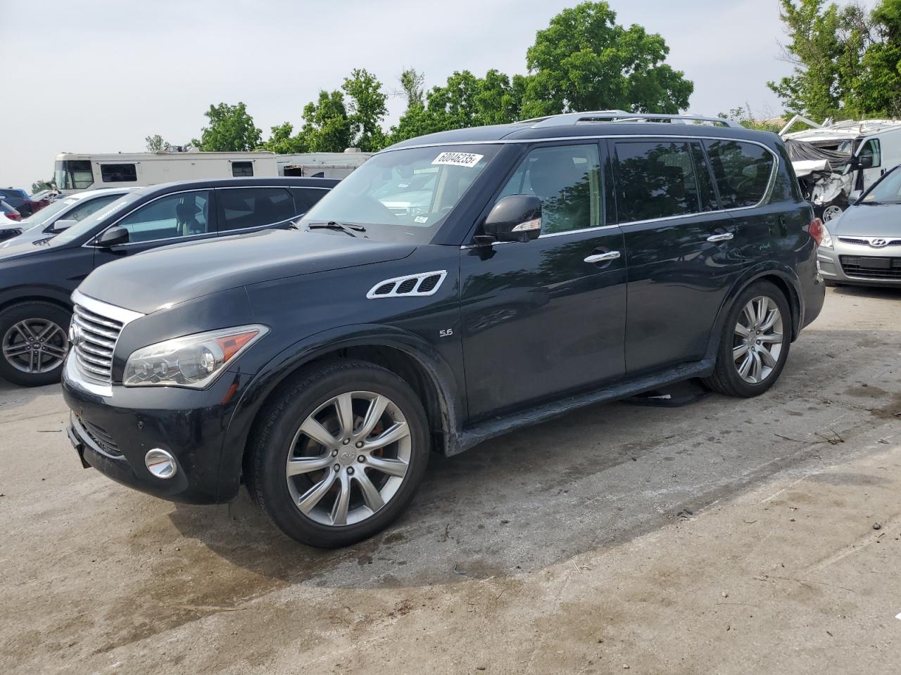 2014 Infiniti Qx80 for Sale in Bridgeton, MO - Side