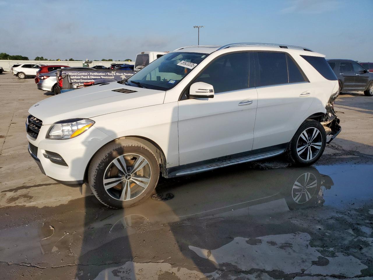 2015 Mercedes-Benz Ml 350 na sprzedaż w Wilmer, TX - Rear End
