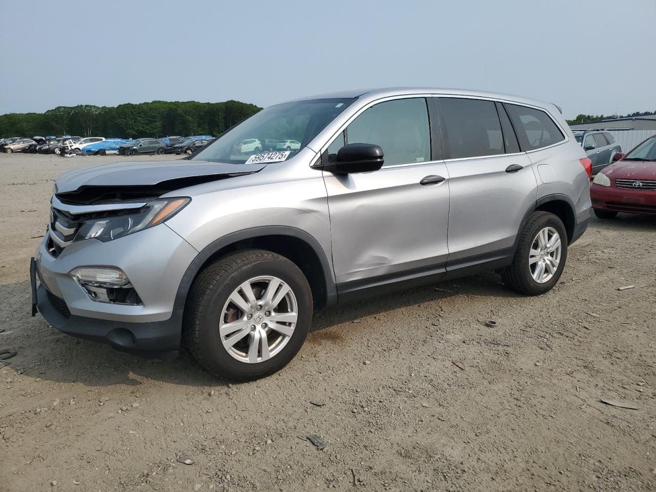2018 Honda Pilot Lx zu verkaufen in Assonet, MA - Front End