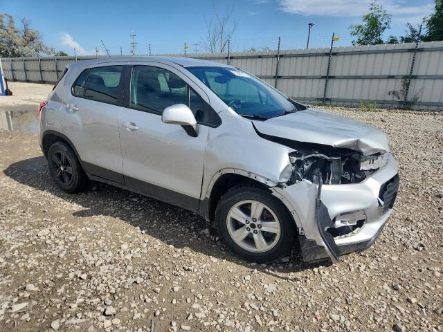  CHEVROLET TRAX 2019 Srebrny