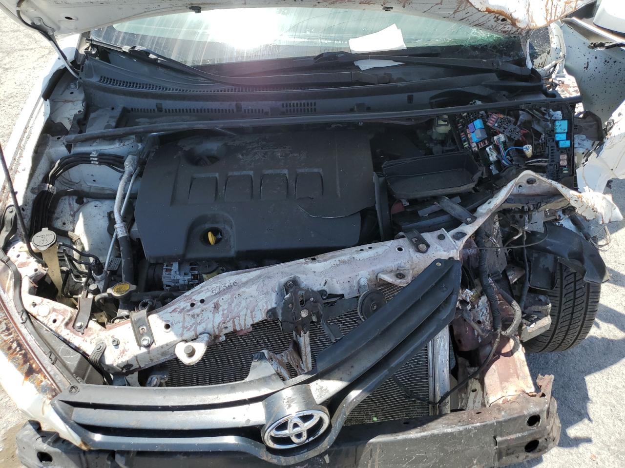 2016 Toyota Corolla L VIN: 2T1BURHE1GC706699 Lot: 61973485