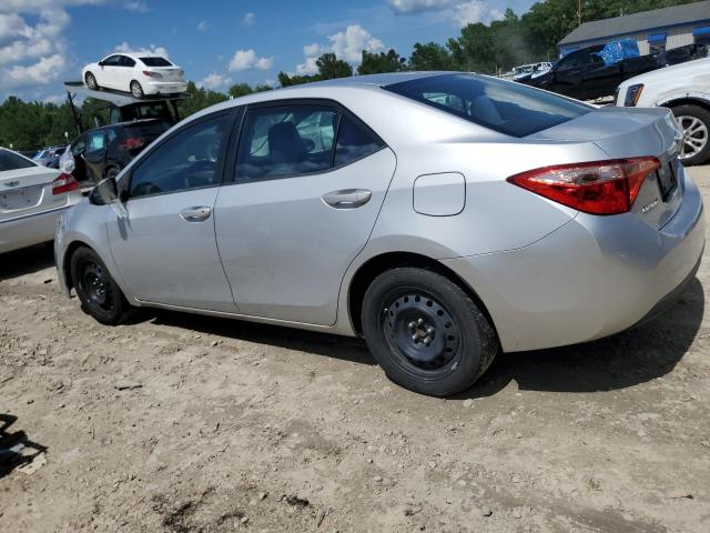  TOYOTA COROLLA 2017 Silver