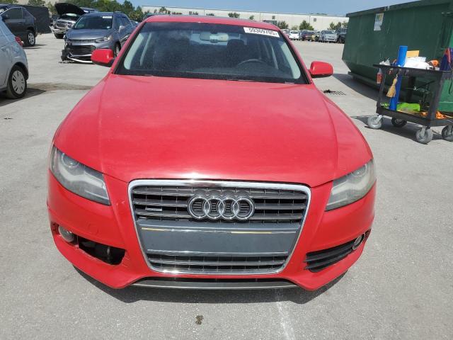  AUDI A4 2012 Czerwony