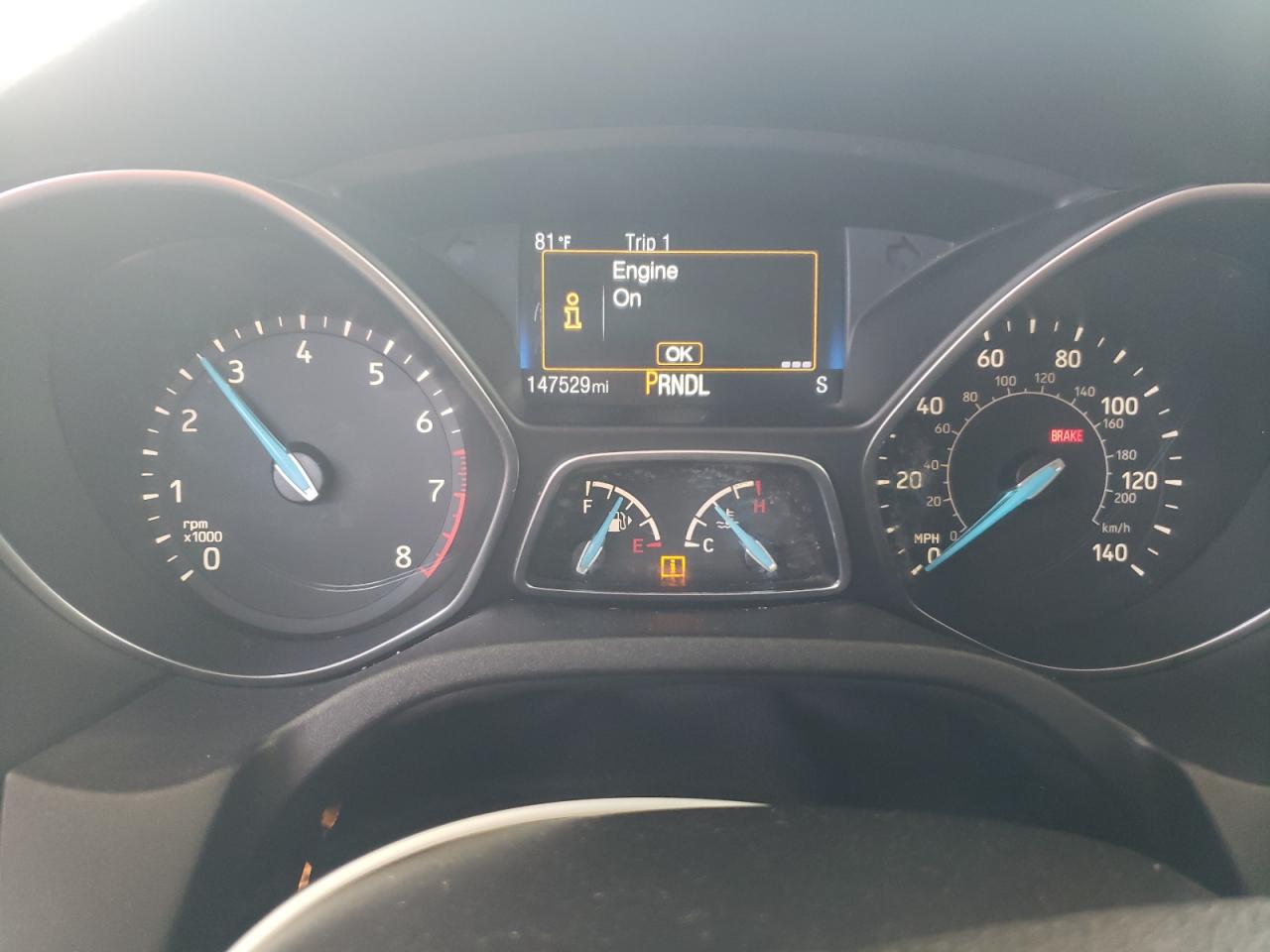 FORD FOCUS 2016 VIN 1FADP3K28GL320257 zdjęcie 9