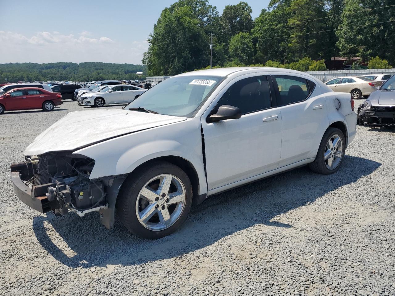 DODGE AVENGER 2013 VIN 1C3CDZAB6DN503051