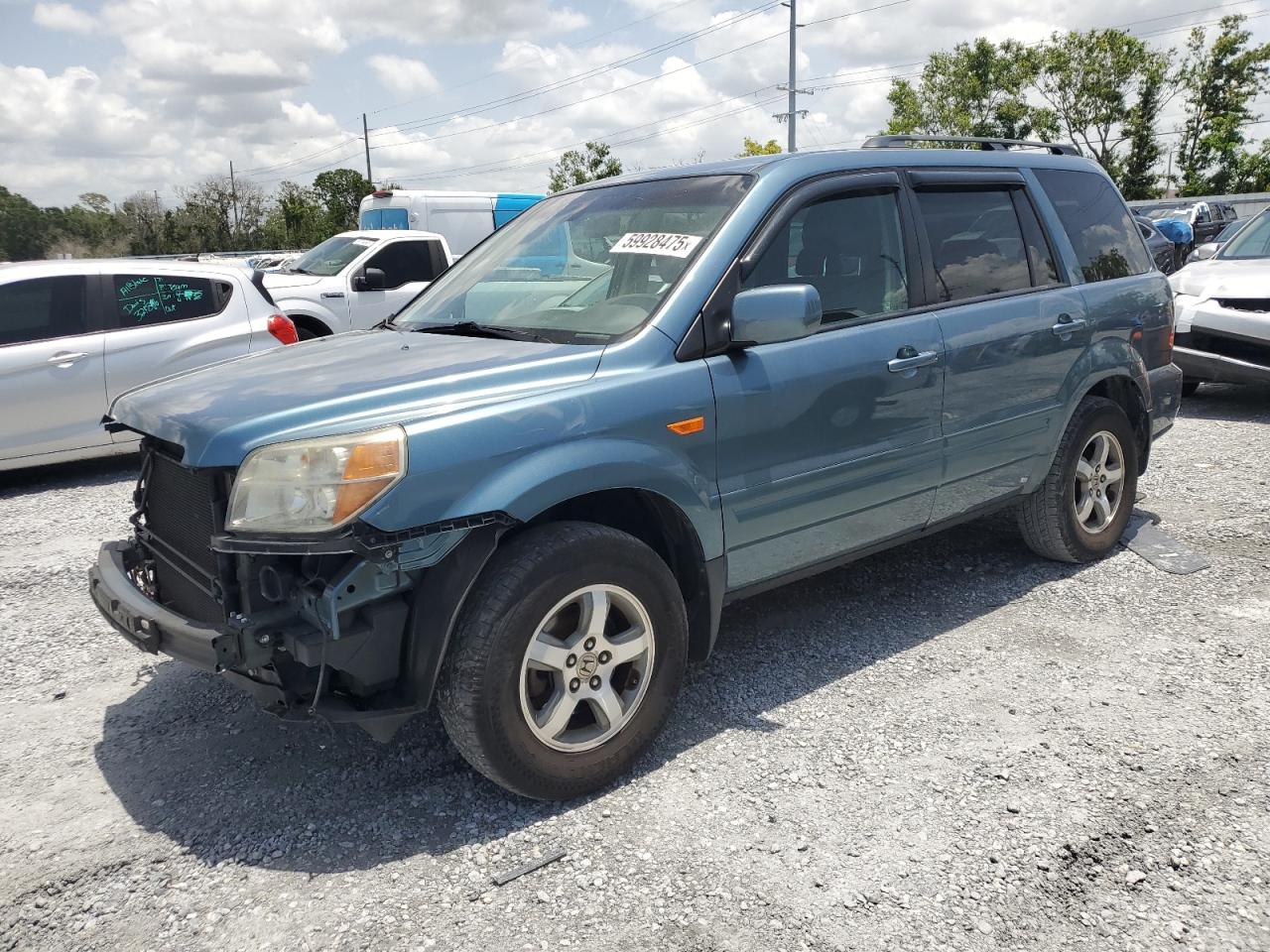 2007 Honda Pilot Exl for Sale in Riverview, FL - Front End