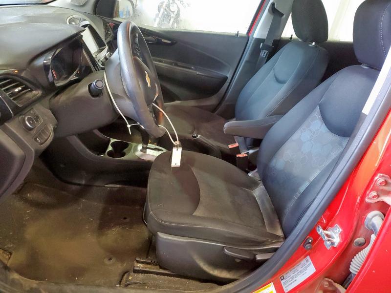  CHEVROLET SPARK 2016 Czerwony