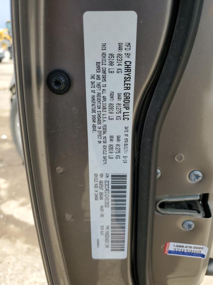 2014 Chrysler 300C VIN: 2C3CCAEG1EH315932 Lot: 59749695