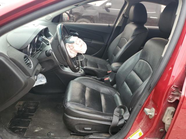 Sedans CHEVROLET CRUZE 2014 Red