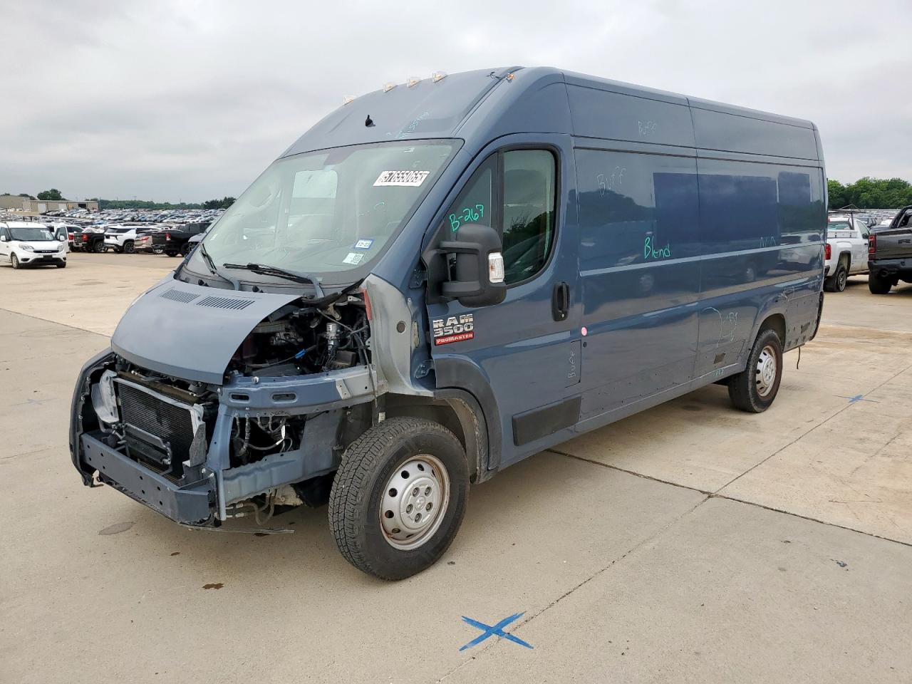 2021 Ram Promaster 3500 3500 High იყიდება Wilmer-ში, TX - Front End