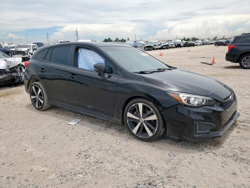  SUBARU IMPREZA 2017 Чорний