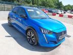 2020 PEUGEOT 208 GT EV for sale at Copart COLCHESTER
