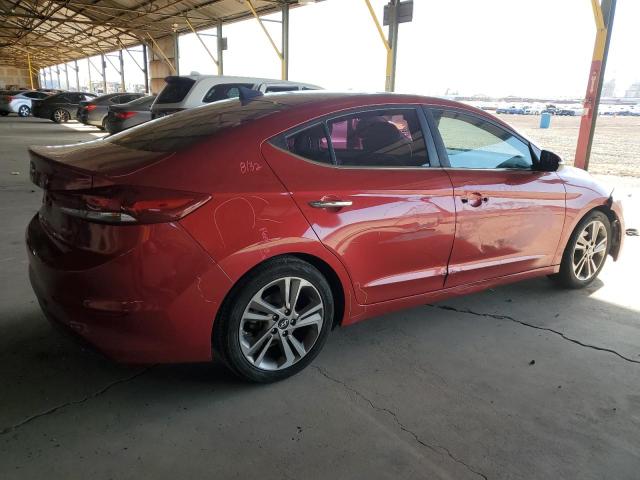  HYUNDAI ELANTRA 2017 Czerwony