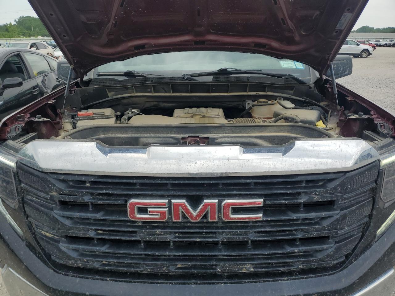 2022 GMC Sierra K1500 VIN: 1GTRUAEK7NZ541786 Lot: 62353785