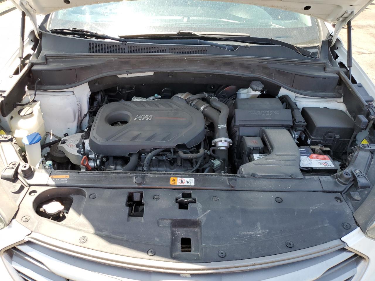 HYUNDAI SANTA FE 2017 VIN 5XYZWDLA2HG466925 фото 12