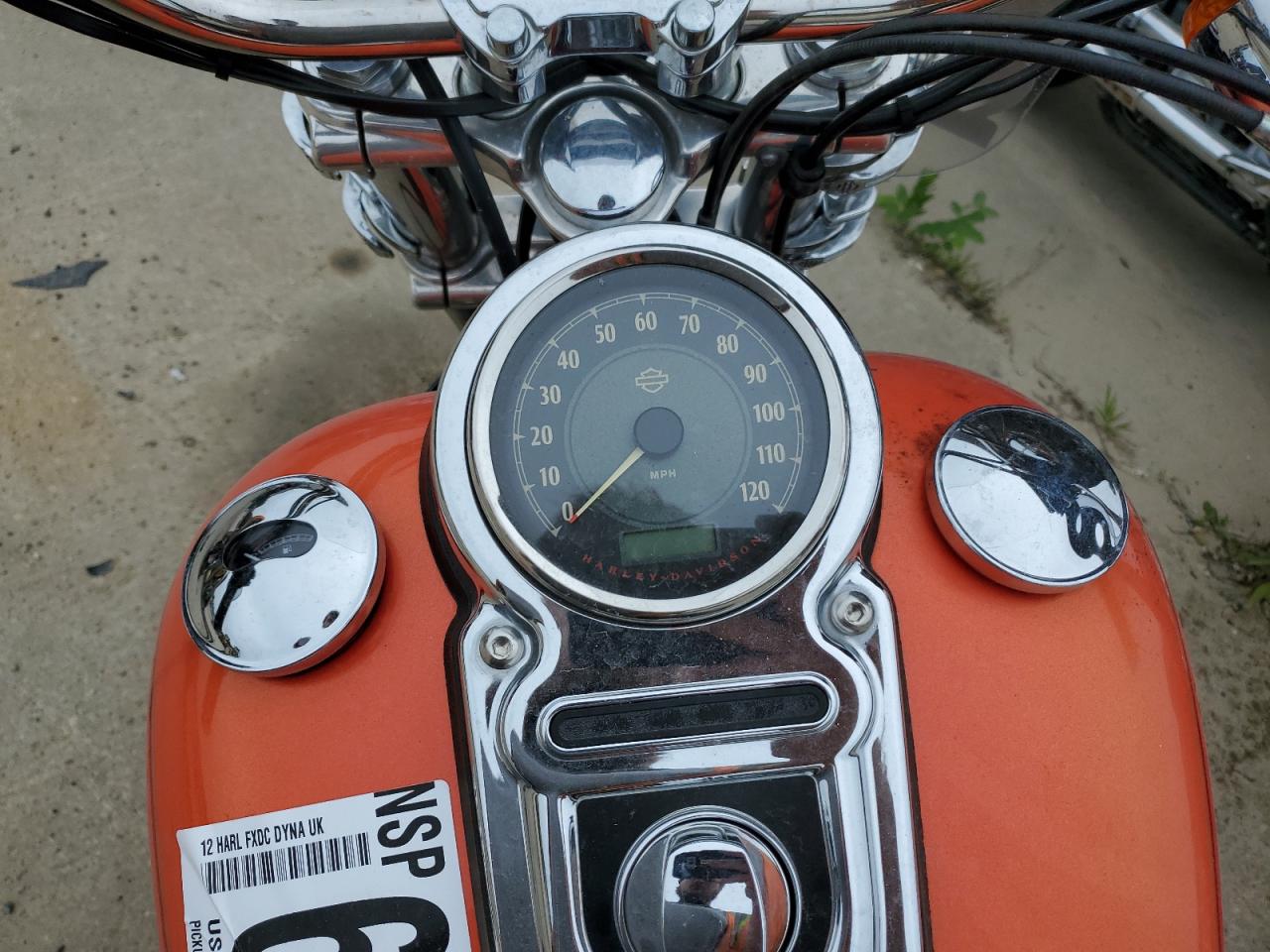 2012 Harley-Davidson Fxdc Dyna Super Glide VIN: 1HD1GV414CC336297 Lot: 61230425