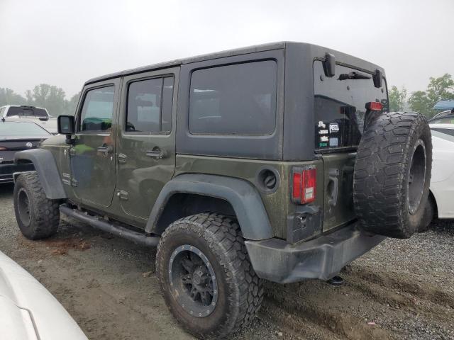  JEEP WRANGLER 2016 Зелений