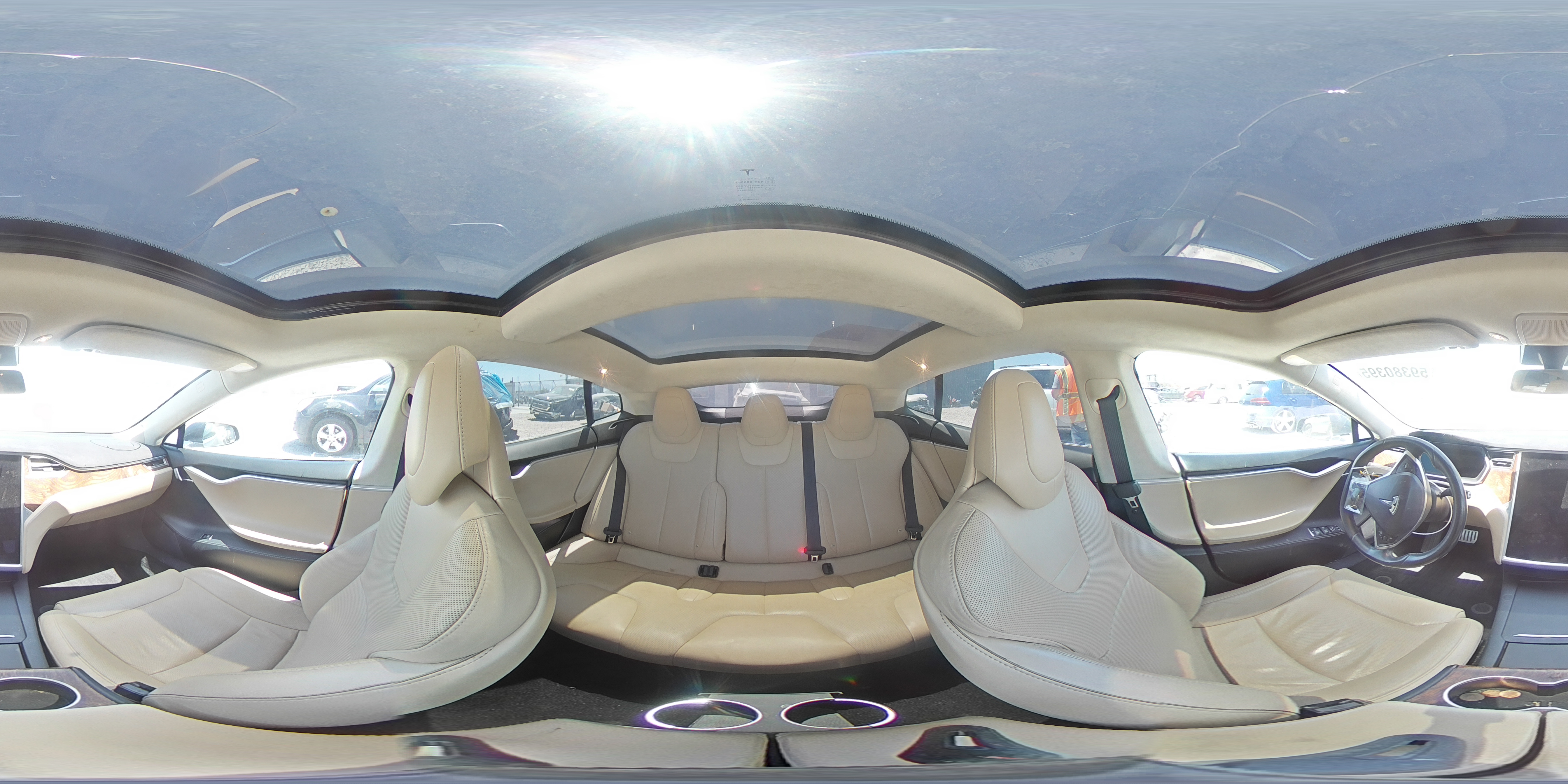 2016 Tesla Model S VIN: 5YJSA1E41GF177594 Lot: 59380395