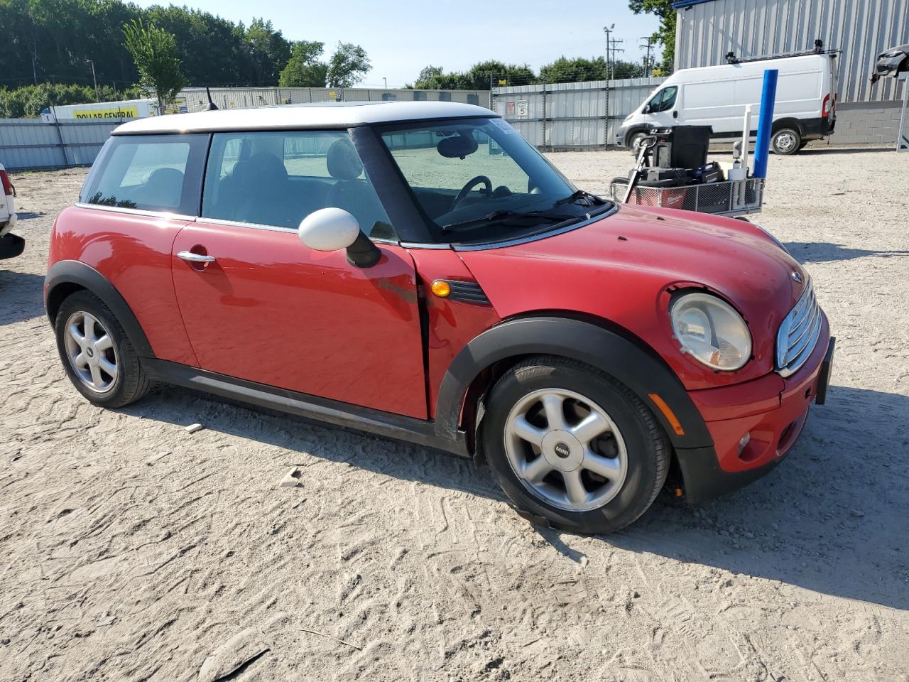 MINI COOPER 2007 VIN WMWMF33587TU62918 zdjęcie 4