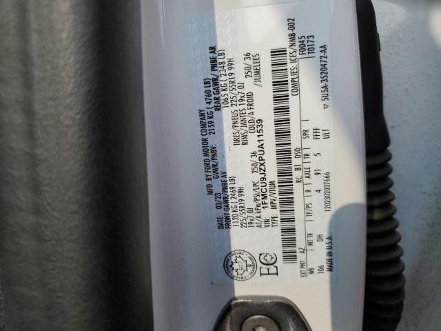 2023 FORD ESCAPE PLATINUM  