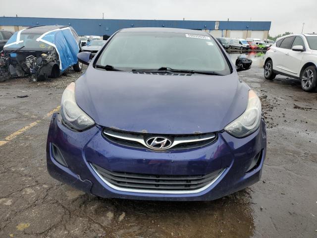 Sedans HYUNDAI ELANTRA 2013 Granatowy
