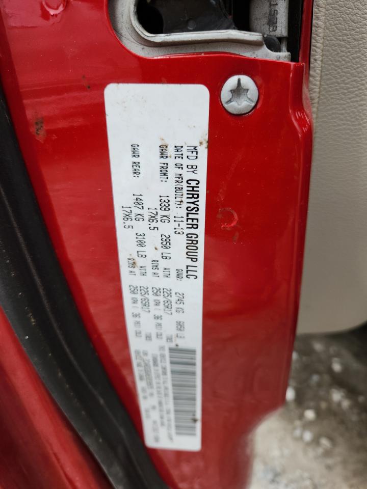 2014 Dodge Grand Caravan Se VIN: 2C4RDGBG0ER238975 Lot: 60064715