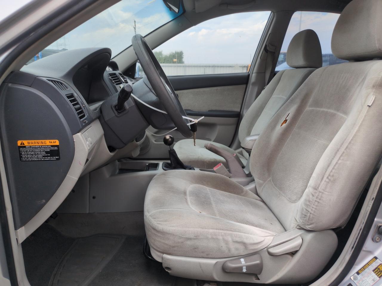 2005 Kia Spectra Lx VIN: KNAFE121655199604 Lot: 62294675