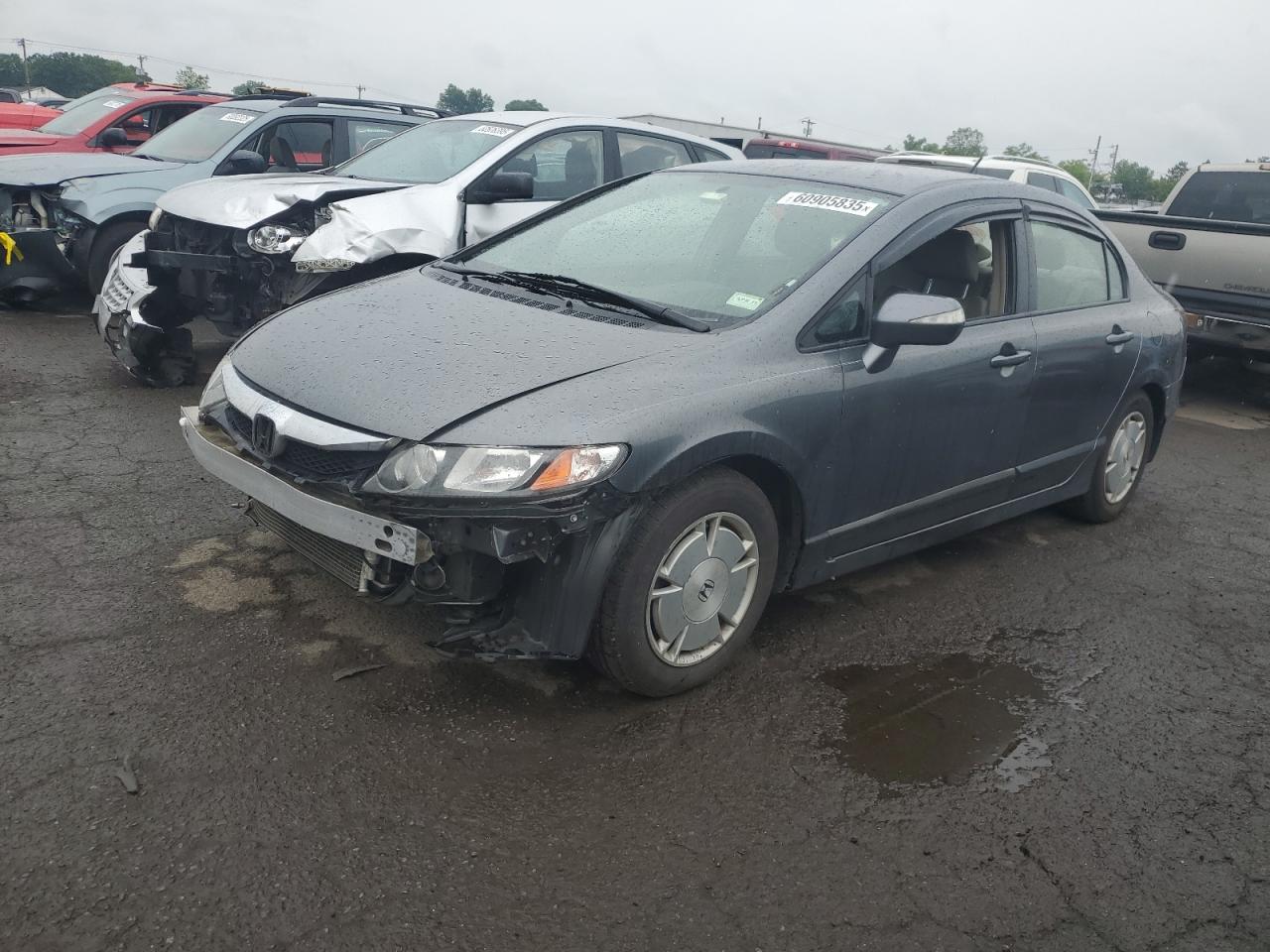 2009 Honda Civic Hybrid за продажба в New Britain, CT - Front End