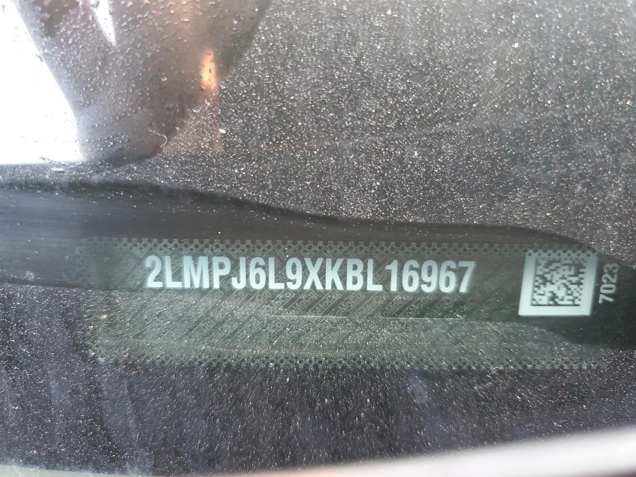 2019 Lincoln Nautilus Reserve VIN: 2LMPJ6L9XKBL16967 Lot: 62356445